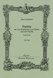 Franz Krommer: Partita (Score)