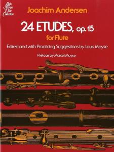 Joachim Andersen: 24 Etudes Op.15 For Flute