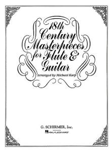 18th Century Masterpieces For Flute And Guitar