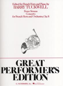 Franz Strauss: Concerto For French Horn And Orchestra Op.8 (Horn/Piano)