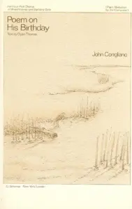 John Corigliano: Poem On His Birthday Solo (Vocal Score)