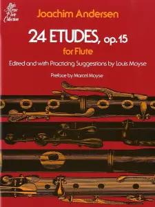 Joachim Andersen: 24 Etudes Op.15 For Flute