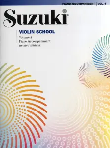 Suzuki Violin School Volume 4 - Piano Accompaniment (Revised Edition)