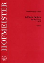 Jacques Francois Gallay: 6 Duos Faciles Fur Posaunen