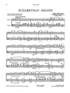 John Dowland: Elizabethan Melody Tertis