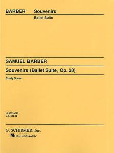 Samuel Barber: Souvenirs Op.28 (Study Score)