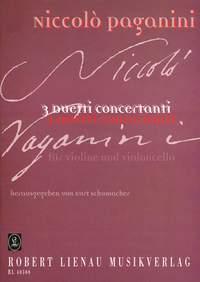 Niccolo Paganini: 3 Duetti Concertanti