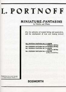 Leo Portnoff: Russian Fantasia No.1 in A Minor