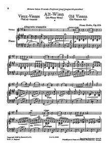 Franz Drdla: Old Vienna Op.226