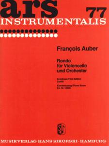 Auber,Francois: Rondo For Cello And Orchestra