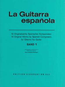 La Guitarra Espanola Book 1 - 10 Solo Spanish Pieces