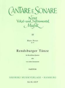 Hans Poser: Rendsburger Tanze Op.42