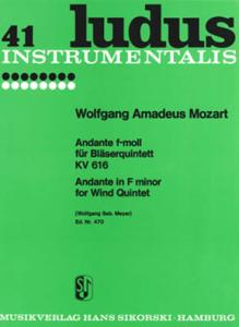 W.A. Mozart: Andante In F Kv616 (Wind Quintet)