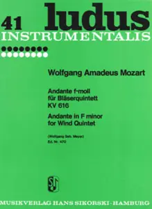 W.A. Mozart: Andante In F Kv616 (Wind Quintet)