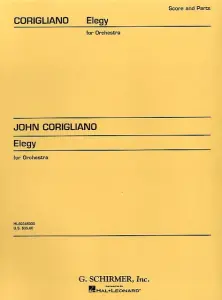 John Corigliano: Elegy For Orchestra (Score/Parts)