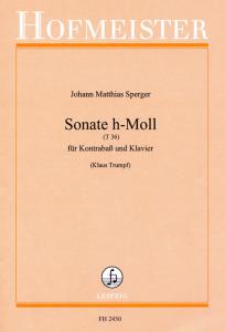 Johann Matthias Sperger: Sonata H-Moll