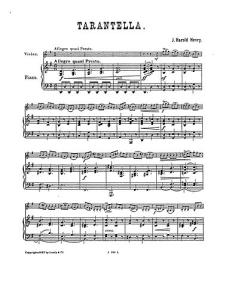 Edward German: Moto Perpetuo For Violin And Piano