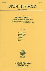 John Ness Beck: Upon This Rock (Brass Parts)