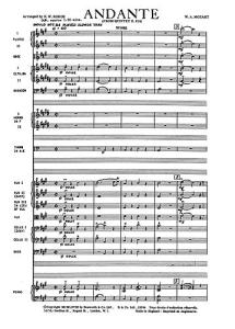 Mozart, F W Andante From Quintet K614 Orch (E) Sc/Pts