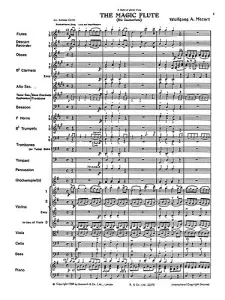 W.A. Mozart: Selections From The Magic Flute (Bosworth Amateur School Orchestra)