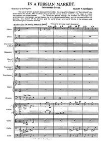 Albert Ketelbey: In A Persian Market (Score/Parts)