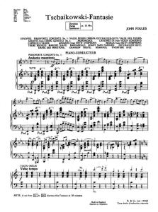 Peter Ilyich Tchaikovksy (Arr. John Foulds): Fantasie (Piano Score/Parts)