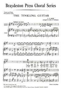 T.A. Arne: The Tinkling Guitar