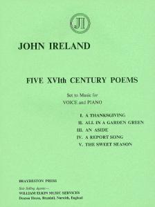 John Ireland: Five Sixteenth Century Poems