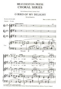 John Clements: O Bird Of My Delight