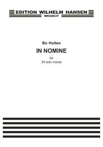 Bo Holten: In Nomine