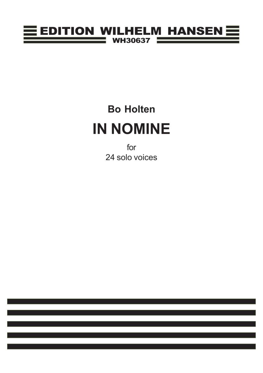 Bo Holten: In Nomine