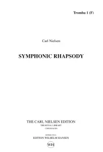 Carl Nielsen: Symphonic Rhapsody - Parts