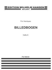 Fini Henriqués: Billedbogen - Hefte III