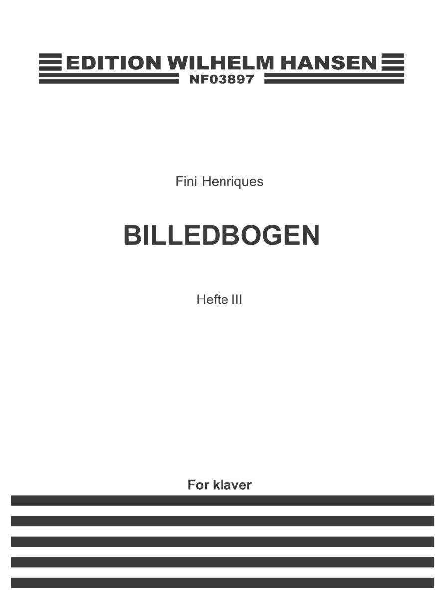Fini Henriqués: Billedbogen - Hefte III