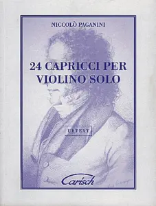 Niccol&ograve; Paganini: 24 Capricci, Per Violino Solo