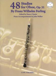 Franz Wilhelm Ferling: 48 Studies For Oboe Op.31 - Book/2CDs