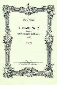 David Popper: Gavotte Op. 23 No. 2