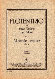 Jemnitz: Trio Op 19 - Score