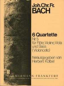 Bach, Jcf: Quartet No 5 F Major