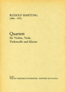 Hartung, R.: Quartett