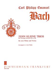 Bach, Cpe: 10 Little Trios Wq193, 81, 82