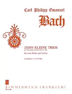 Bach, Cpe: 10 Little Trios Wq193, 81, 82