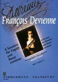 Francois Devienne: 6 Sonatas Volume 2