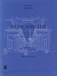 Tartini: 6 Sonatas Book 2 (4-6)