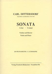 Dittersdorf, C. D. Von: Sonata G Major