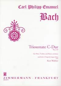 Bach, Cpe: Trio Sonata C Major Wq 149