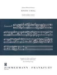Roman: Sonata E Minor