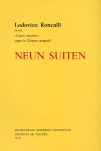Lodovico Roncalli: Neun Suites