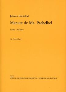 Pachelbel, J.: Menuett