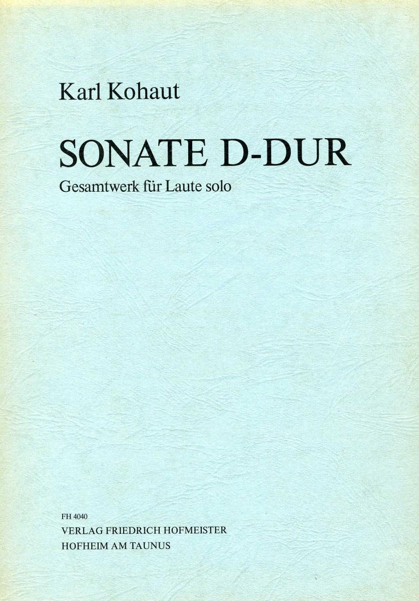 Kohaut, K.: Sonate D Major
